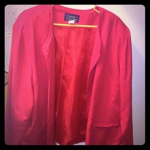 Red Suit Jacket